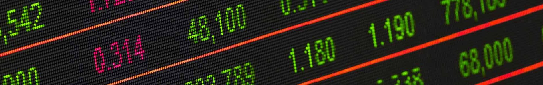 écran tableau de bord