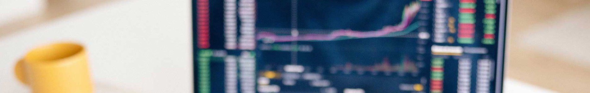 écran d'ordinateur avec graphique