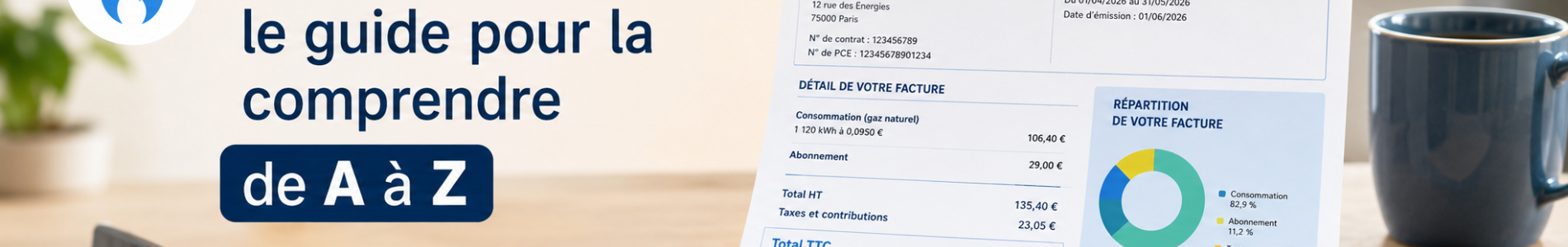 Facture gaz : le guide pour la comprendre de A à Z