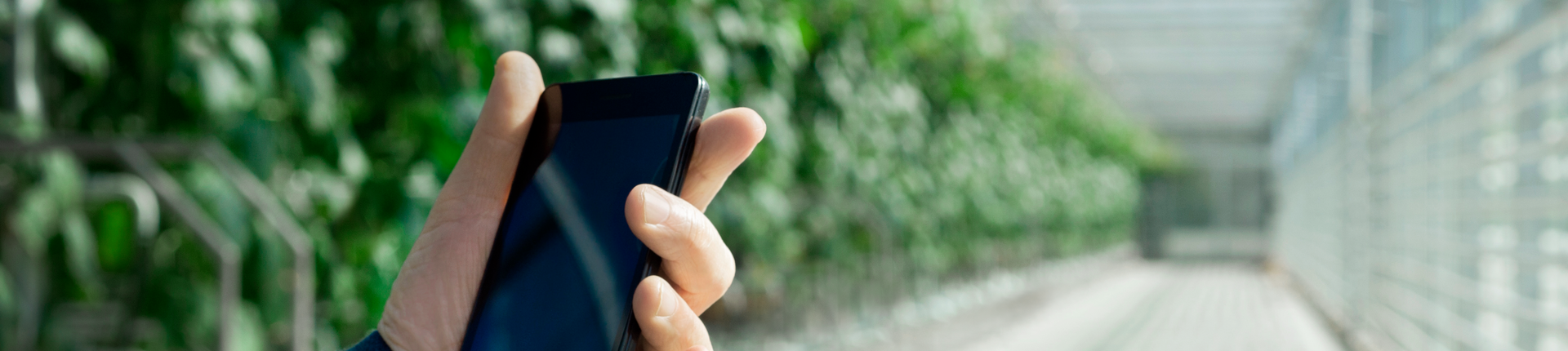 Application agriculture serre mobile