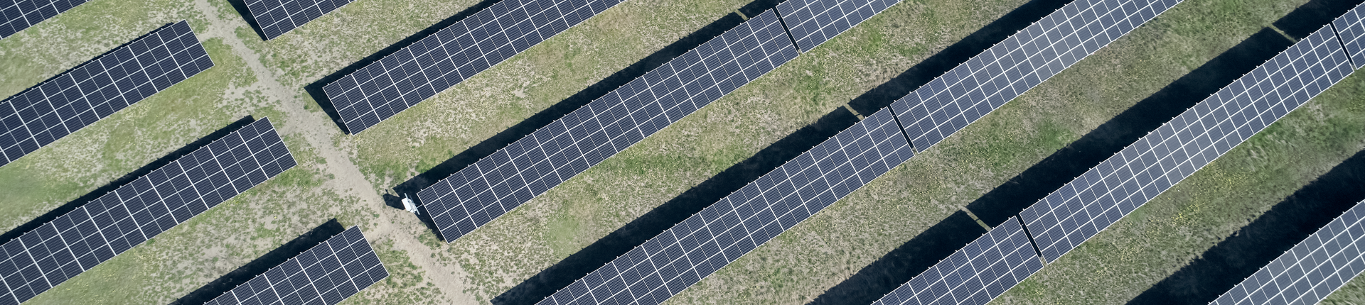 Champs panneaux solaires