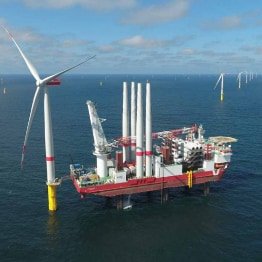 Acteur majeur de l'éolien en mer