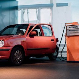 Musée des combustibles fossiles - Station-service