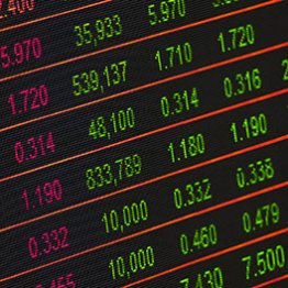 écran tableau de bord