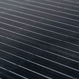 Panneaux solaire vue proche