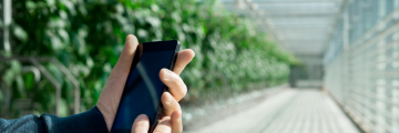 Application agriculture serre mobile