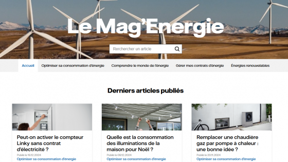 le mag energie