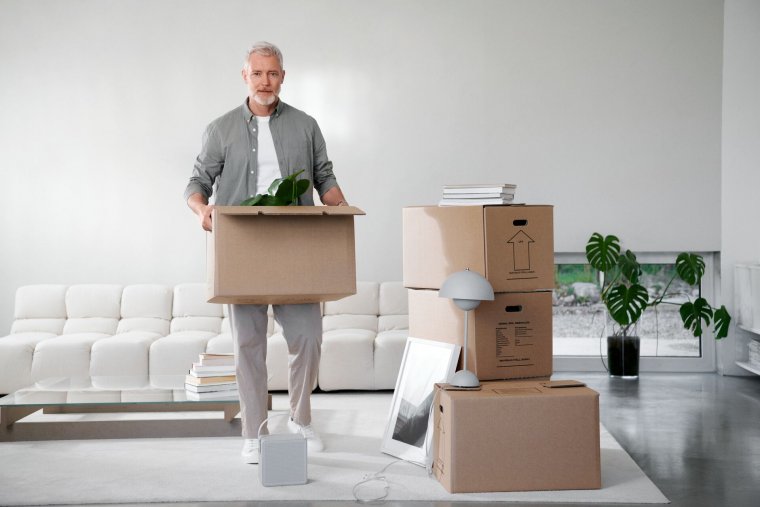 le jour du déménagement